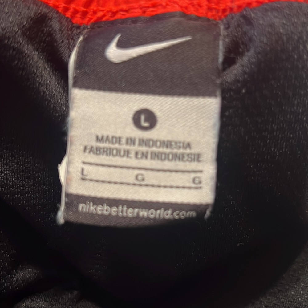 Boy's Nike swim trunks - Large - Blk/Orange - Picture 5 of 7